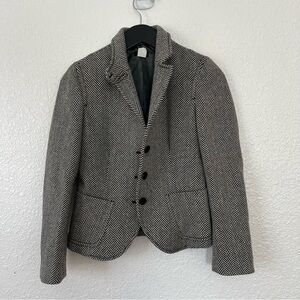 J.Crew Tweed Wool Classic Academia Blazer PXS